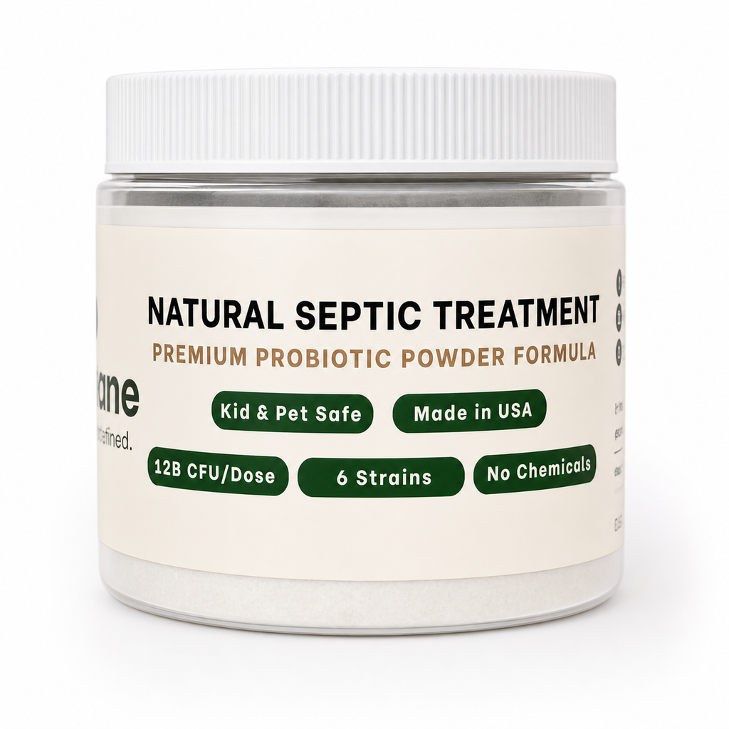 Maintane 6 Month Supply Natural Septic Tank Treatment — Kid & Pet Safe, 12B CFU Live Bacteria